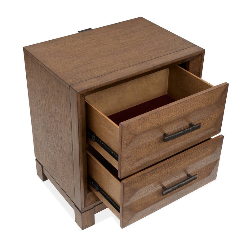 Magnussen Home Callisto Bourbon Brown Drawer Nightstand