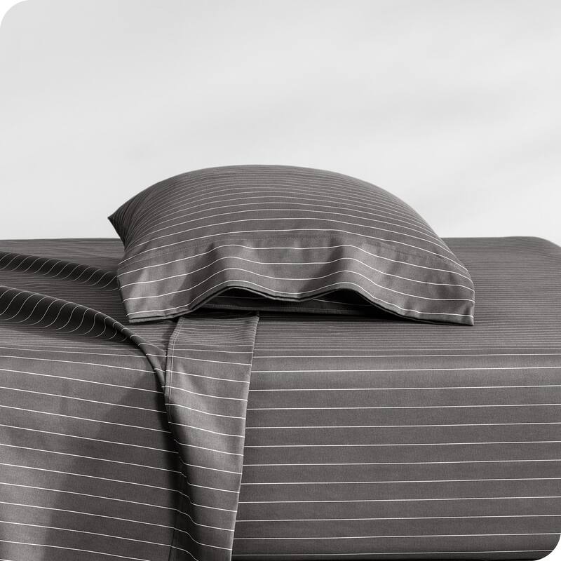 Bare Home Double Brushed Deep Pocket Printed Sheet Set