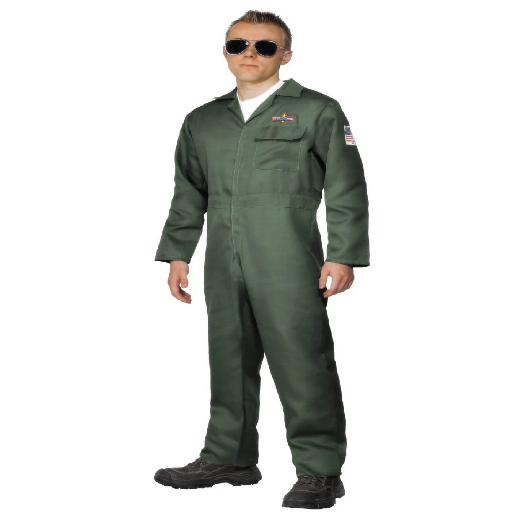 mens aviator jumpsuit