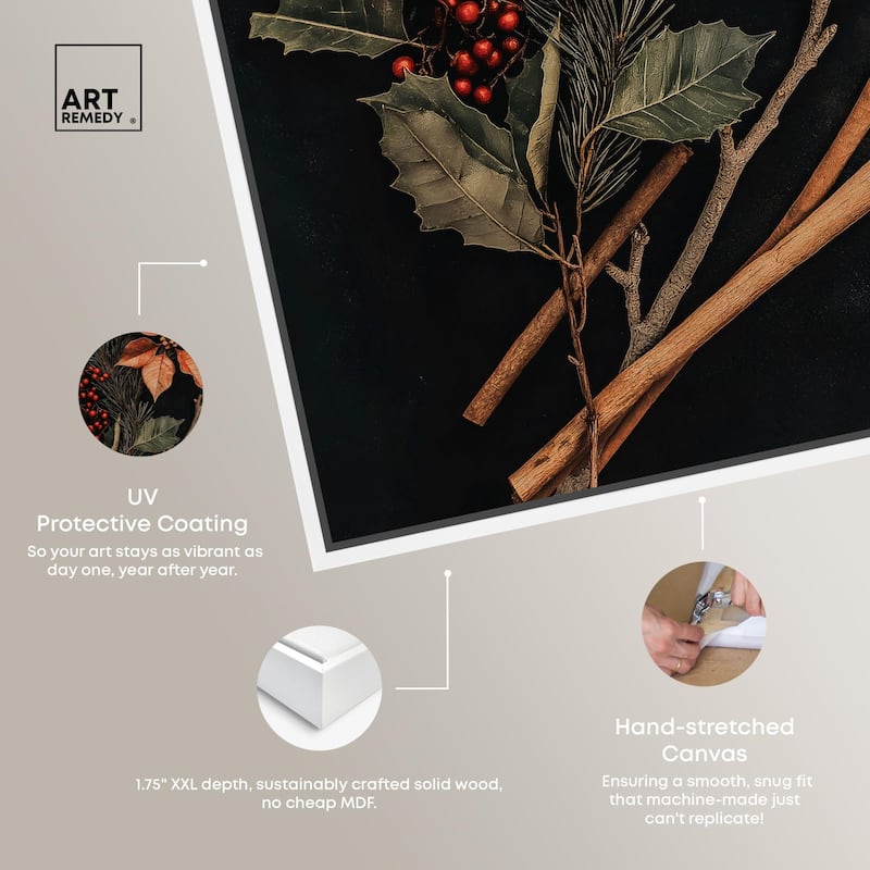 Hearth Flora Canvas by Art Remedy