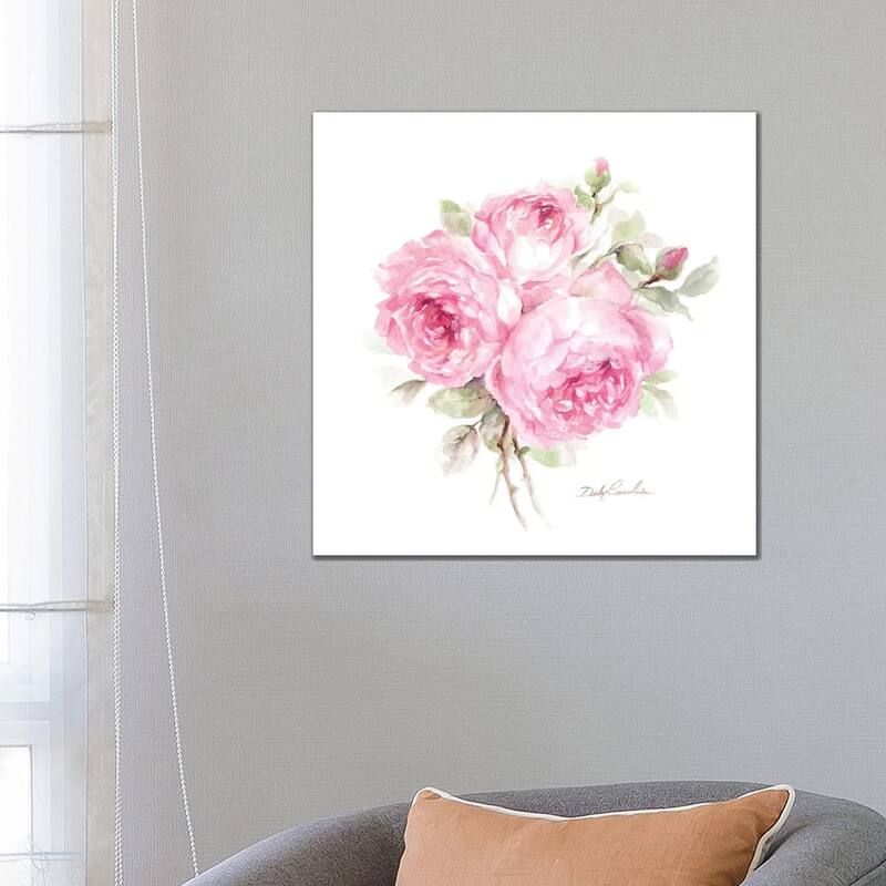 iCanvas "English Roses" by Debi Coules Canvas Print - 26x26x1.5