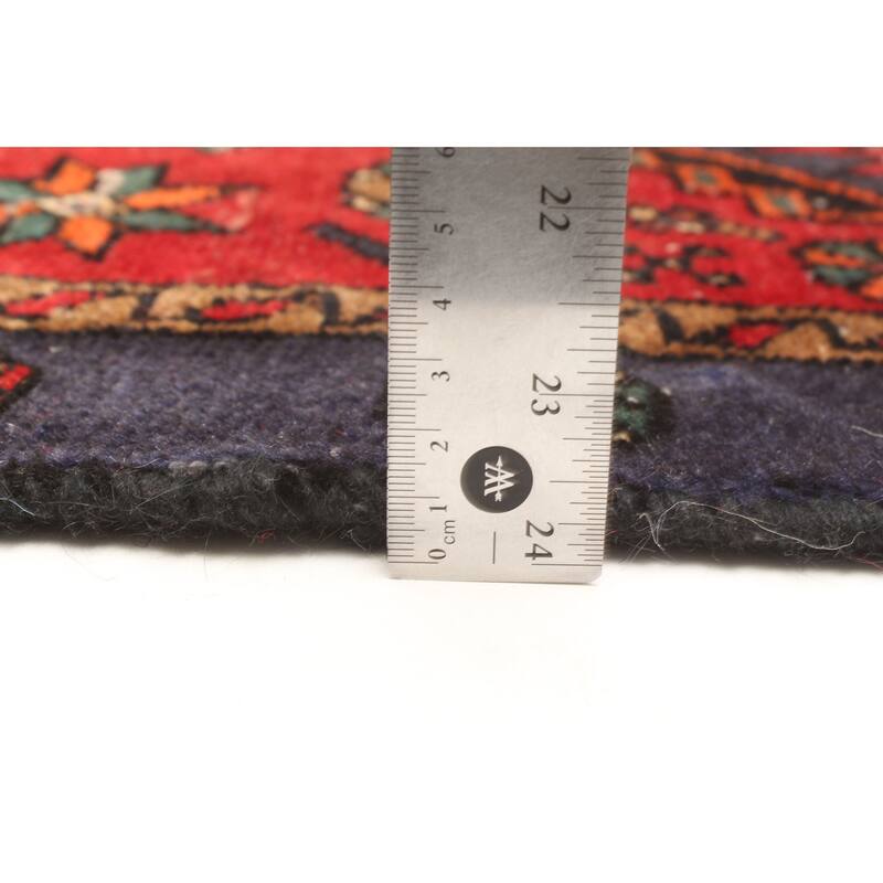 ECARPETGALLERY Hand-knotted Antalya Vintage Red Wool Rug - 4'2 x 6'9