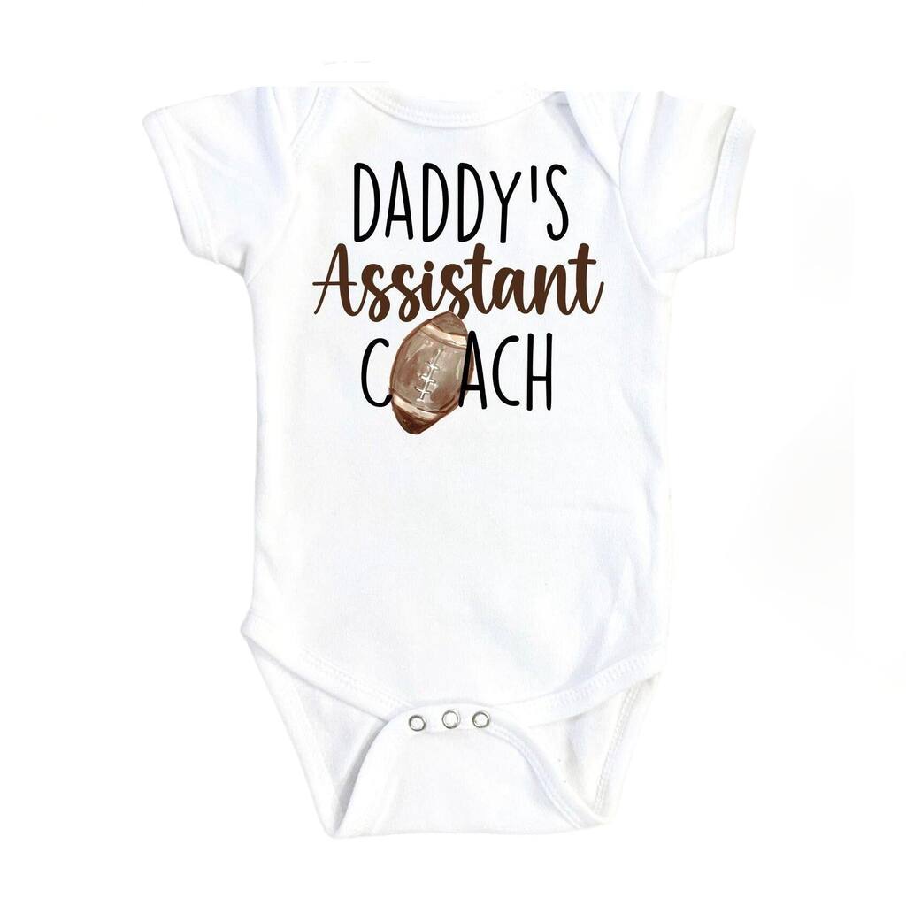 Football Coach - Baby Boy Girl Clothes Infant Bodysuit Funny Cute Newborn