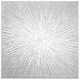 preview thumbnail 75 of 89, SAFAVIEH Evoke Juli Abstract Boho Burst Rug 6'7" Square - Dark Grey/Ivory - Square