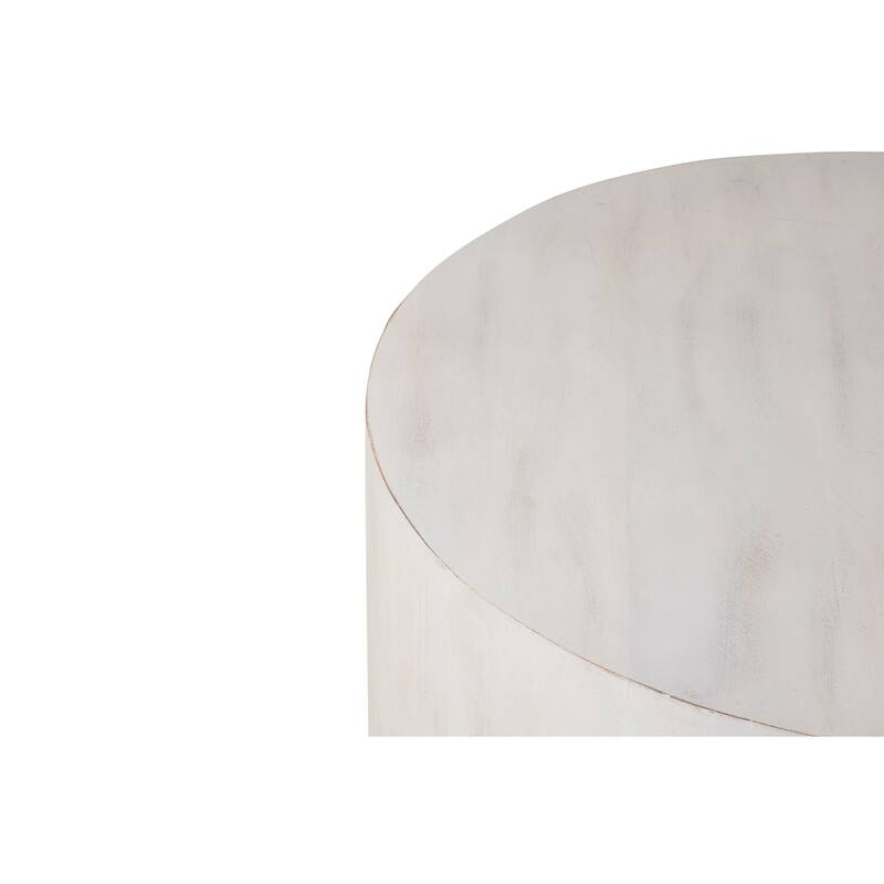 Carolina Living Krissa 30" Round Mango Wood Coffee Table