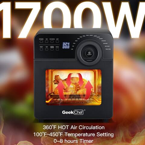 Air Fryer,Toaster 4 Slice Toaster Convection Airfryer Countertop Oven