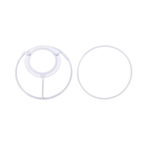 Lamp Shade Ring, Lampshade Holder Frame Ring for E26/E27 Lamp Socket