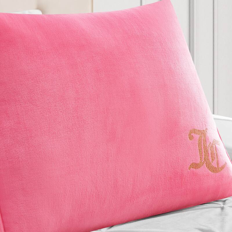 Juicy Couture Rhinestone Pillow Wedge 1-Piece