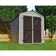 preview thumbnail 3 of 19, SkyLight 6 ft. x 8 ft. Tan Garden Outdoor Storage Shed - 6 ft x 8 ft