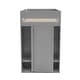 preview thumbnail 14 of 34, Elegant Wood Twin Size Loft Bed with Wardrobes and 2-Drawer Desk with Cabinet, Sturdy Construction & Safety Guaranteed, Gray