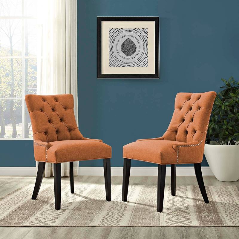 Modway Regent Fabric Dining Chair (Set of 2)