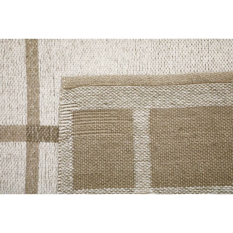 Terra by Obeetee Aurora Lira Ivory Rug