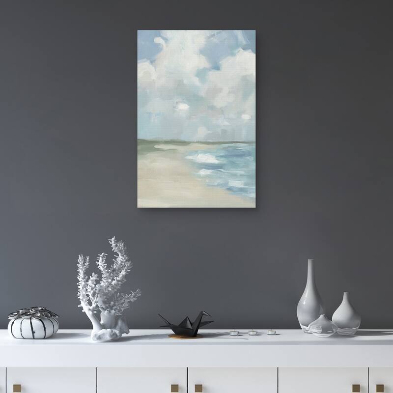 Calming Seas by Liz Jardine Canvas Art Print