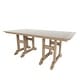 preview thumbnail 28 of 49, Laguna Hdpe All Weather Outdoor Patio 71" Rectangular Dining Table