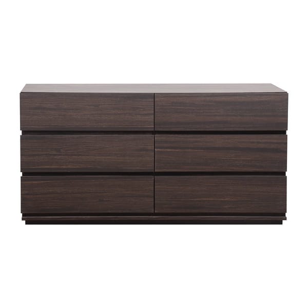 tobacco oak finish Steele 6-Drawer Dresser, Tobacco Oak Finish - none - Bed Bath & Beyond
