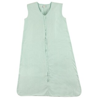 Touched by Nature Baby Organic Cotton Sleeveless Wearable Solid Color Sleeping Bag, Sack, Blanket, Solid Glacier