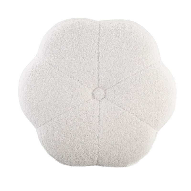 Bonnie Sherpa Daisy Vanity Stool