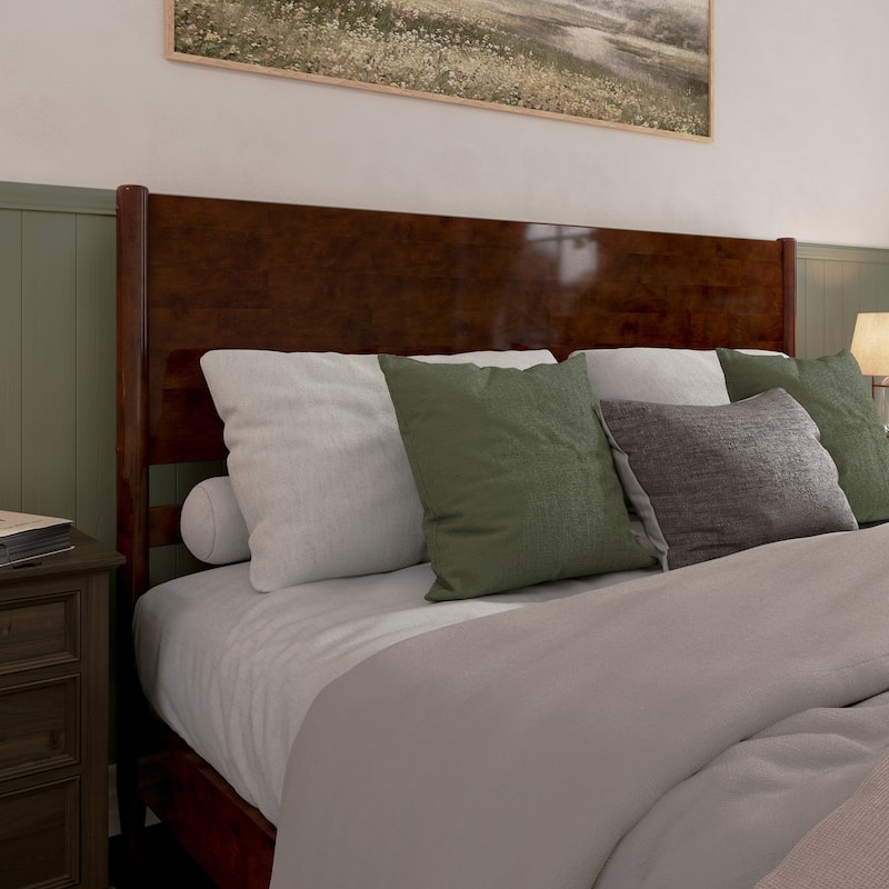 Pasadena Solid Wood Low Profile Platform Bed