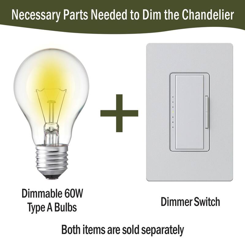 INK+IVY Isla Dimmable Layered Capiz Chandelier