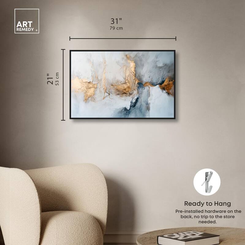 Canvas of Golden Shades Canvas by Art Remedy