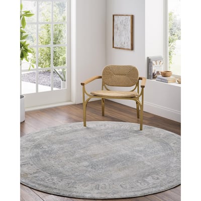 Livabliss Brunswick Traditional Border Area Rug