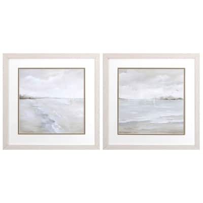 Sail Away S/2 Framed Art Under glass