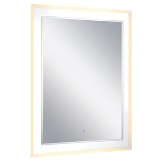 Kovacs P6109A 27-3/4" W x 35-5/8" H Modern Rectangular Frameless