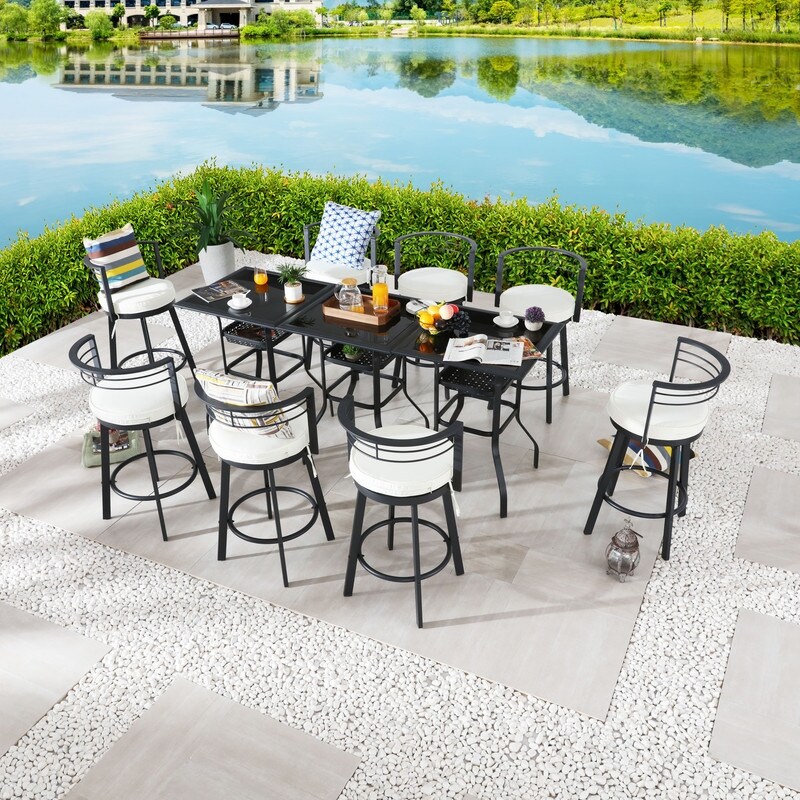 Beige Mediterranean Outdoor Bistro Sets Bed Bath Beyond