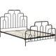 preview thumbnail 22 of 24, Elle Decor Astrid Modern Bed With Metal Headboard and Footboard, Requires No Box Spring