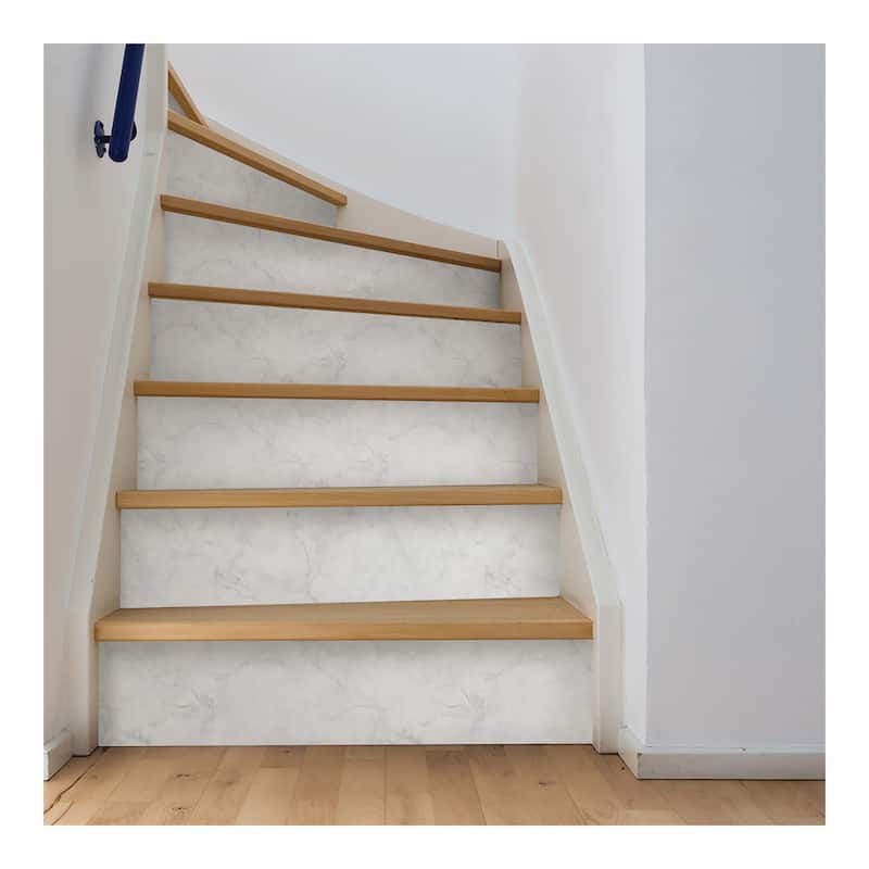 NuWallpaper Carrara Marble Peel & Stick Wallpaper - 216in x 20.5in x 0.025in