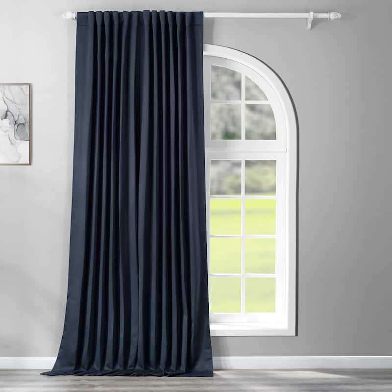 Exclusive Fabrics Extra Wide 96-Inch Room Darkening Curtain (1 Panel)