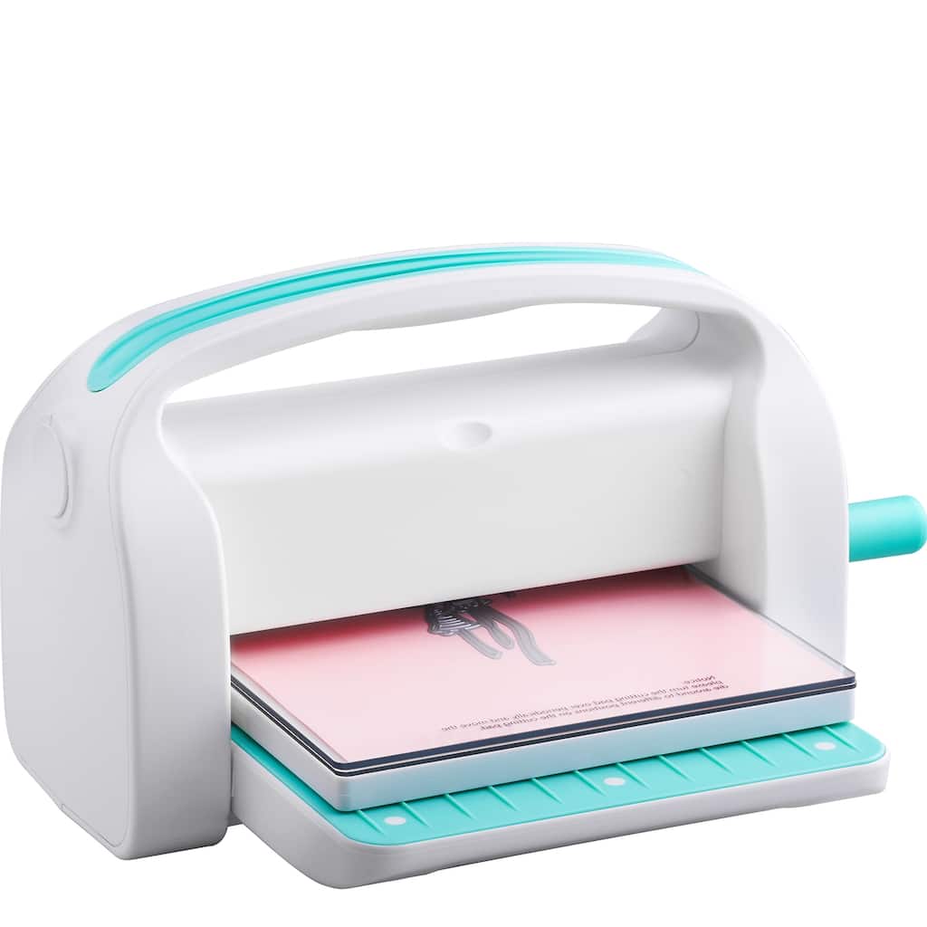 Manual Die Cutting & Embossing Machine, Portable Cut Machines, 9 inch Opening Scrapbooking Machine Full Kit Included - 9 inch