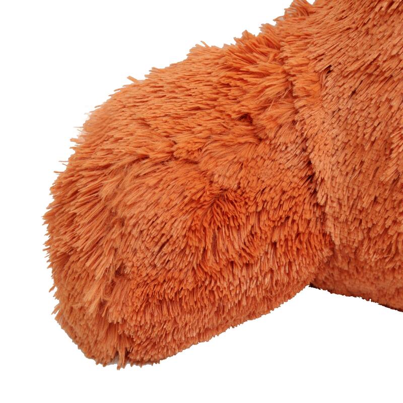 Halsted Shaggy Backrest Pillow