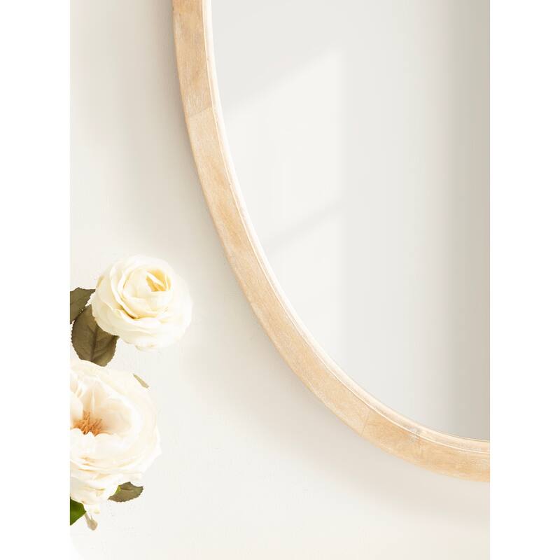 Kate and Laurel Hogan Oval Framed Wall Mirror