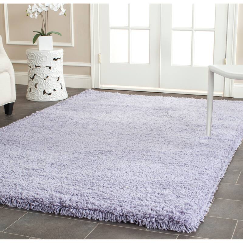 SAFAVIEH Handmade Eryn Ultra Classic Shag Solid Rug