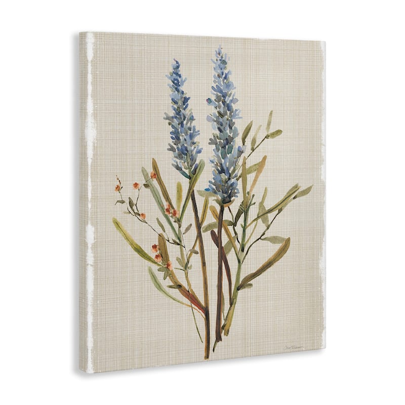 Stupell Natural Lavender Sprigs Canvas Wall Art Design By Carol Robinson