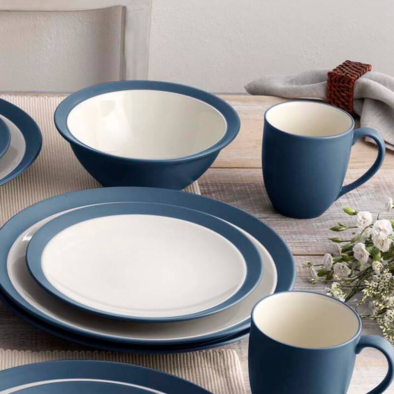 Noritake Colorwave 16-Piece Curve Dinnerware Set, Service For 4