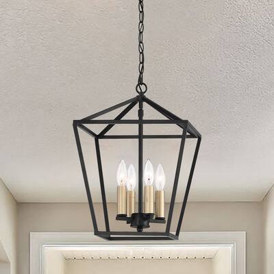 Acroma 4 - Light Lantern Geometric Chandelier-UL
