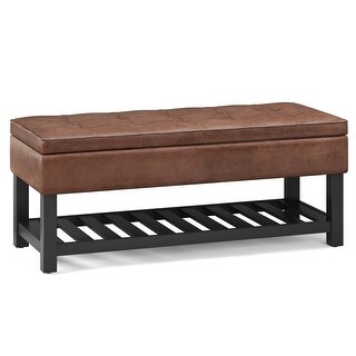 Open Bottom Bench Storage Ottoman Bench with Open Bottom - Bed Bath & Beyond - 43186620