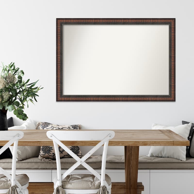 Caleb Brown Non-Beveled Framed Wall Mirror - Caleb Brown