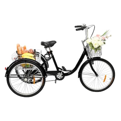 Adult Tricycle 26" Wheels, 7 Speed Men's Women's Bike