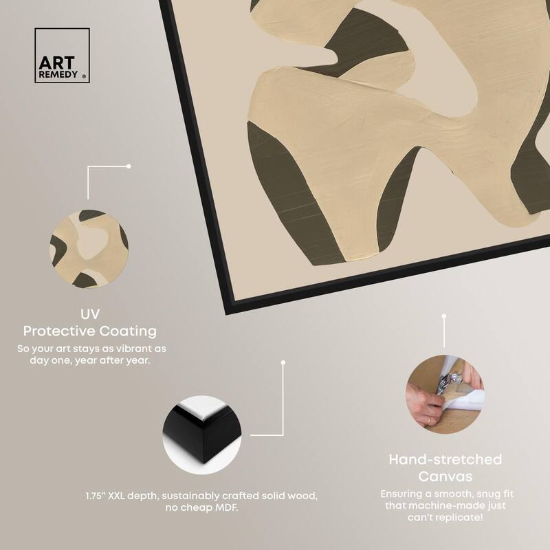 Shapes of Sage I Canvas by Art Remedy