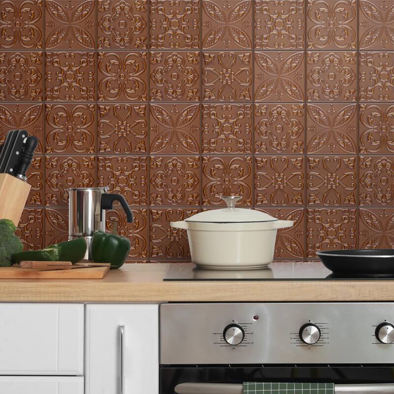 Merola Tile Trend Ambar 8" x 8" Ceramic Wall Tile