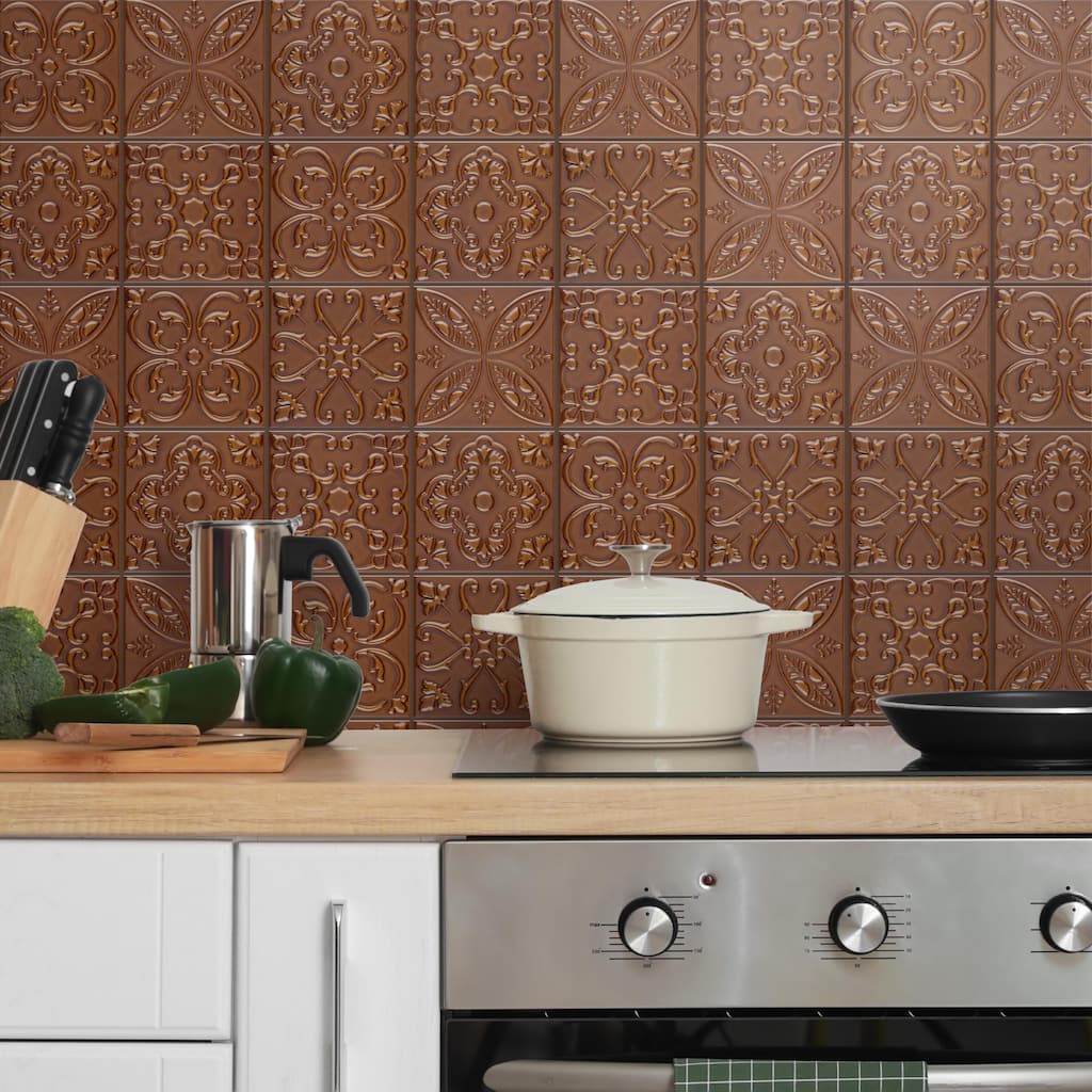 Merola Tile Trend Ambar 8" x 8" Ceramic Wall Tile