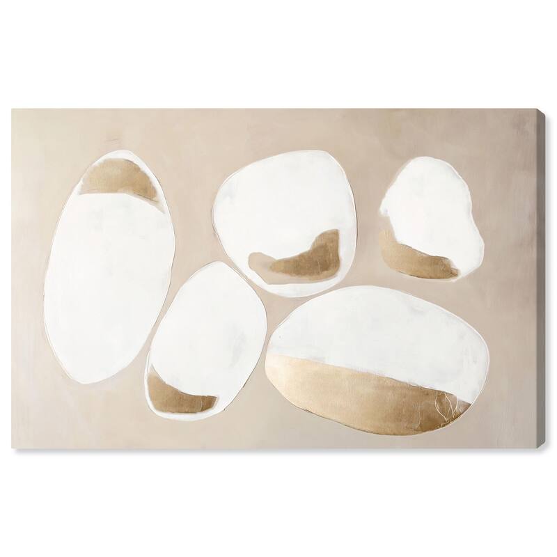 Gilded Cairn II Canvas by Art Remedy, Gallery Wrapped - 45" x 30"