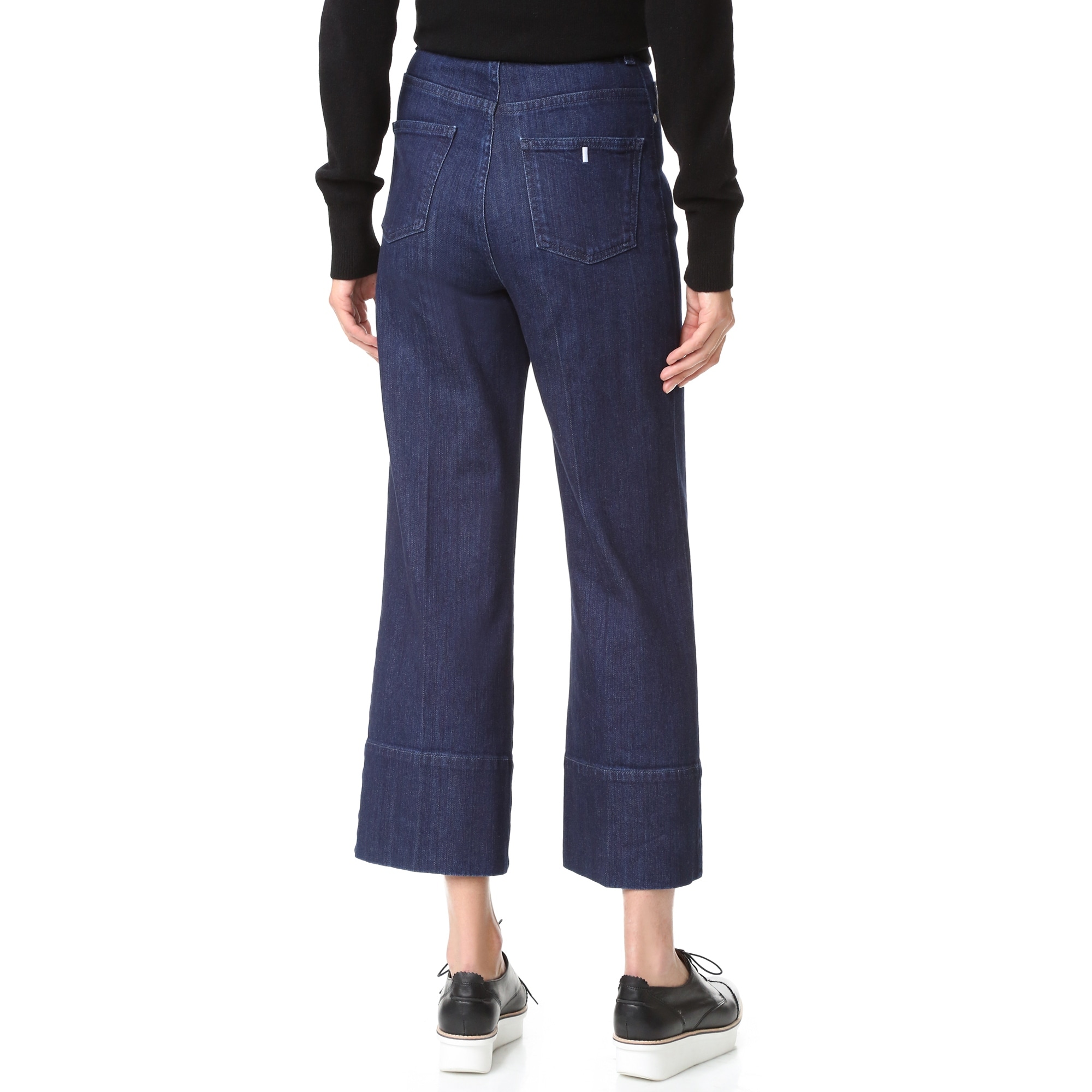 stella mccartney wide leg jeans
