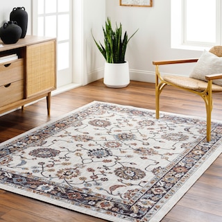 Livabliss Juliet Floral Recycled Indoor / Outdoor Area Rug