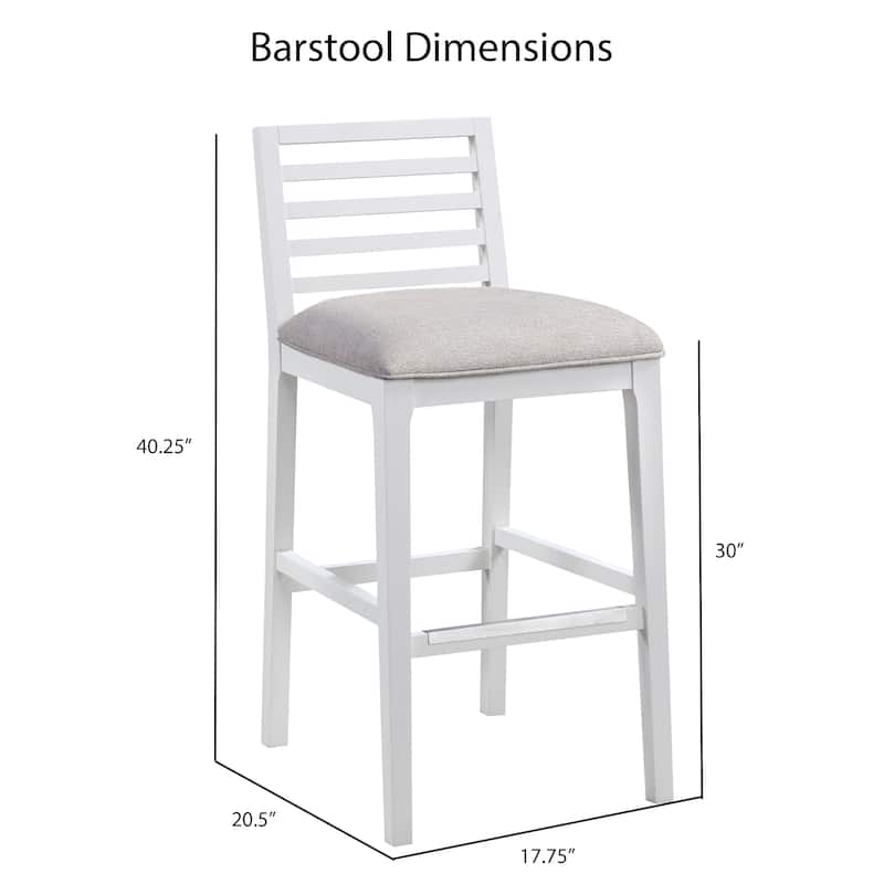 Sunnyvale Solid Wood Bar Stool