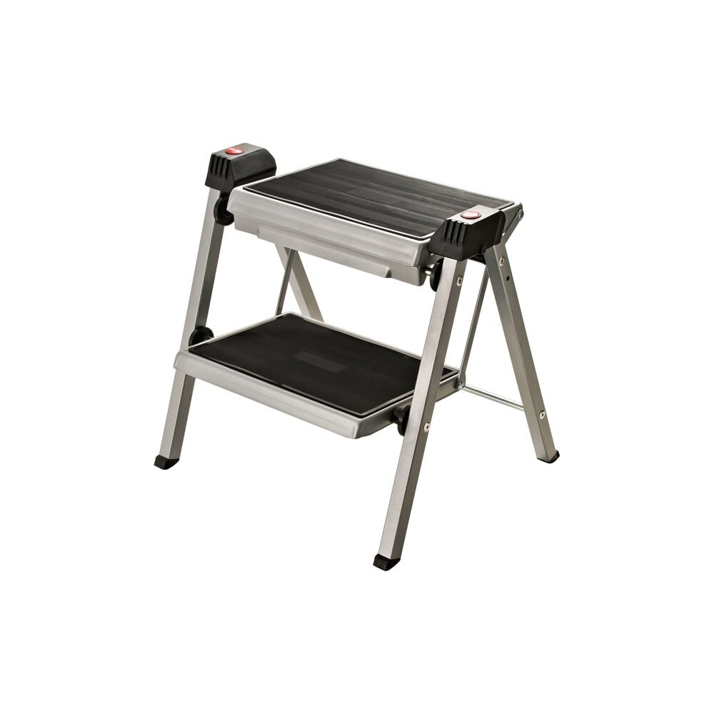 Shop Hafele 505 04 0 Stepfix Folding Step Stool For Hanging Or Under Cabinet Storage Overstock 23043915