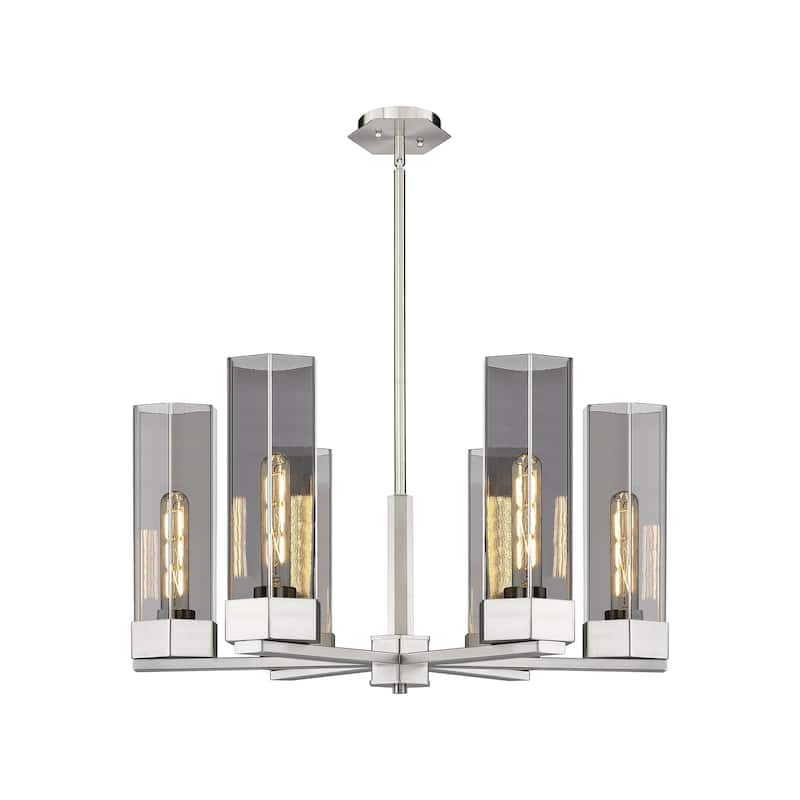 Innovations Lighting Claverack - 6 Light 14" Stem Hung Chandelier